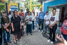El Sistema Distrital de Cuidado recibió delegaciones internacionales en el ‘CuidArte’ de la Comuna 15