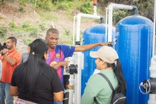 Nueva planta de tratamiento de El Peón fortalece el acceso al agua potable para 200 familias en Pance 