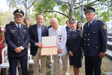Alcalde Eder ratifica nuevas inversiones para fortalecer al Cuerpo de Bomberos de Cali en su aniversario 98