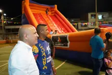 Una gran fiesta deportiva y de integración vivieron cerca de mil personas en Laureano Gómez: ‘Familias al Parque’