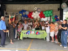 Con campanas y muchas sonrisas, beneficiarios del Centro Vida Pascual Obrero celebraron un ‘agua e’ lulo’ por los 490 años de Cali