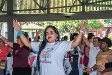 Cali brindó un día de bienestar y esparcimiento a las personas cuidadoras