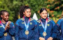 ¡Orgullo caleño en el Caribe! Carol Carmona, Jocelin Ruco y el D.T. David Holguín, se coronan campeones de Rugby 7 con Colombia