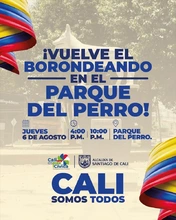 El jueves 6 de agosto, Cali vivirá una doble jornada de ‘Borondeando’ en El Peñón y el Parque del Perro