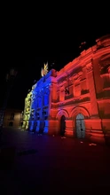 Cali ilumina sus principales hitos para rendir homenaje a la patria y recibir la posesión presidencial