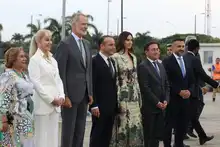 Cali recibió al rey Felipe VI de España y otras delegaciones que asistirán a la posesión presidencial 