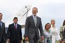 Cali recibió al rey Felipe VI de España y otras delegaciones que asistirán a la posesión presidencial 