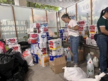 Solidaridad caleña se toma el centro de acopio de la Plazoleta Jairo Varela