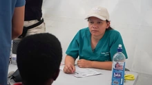 Una misión médica de 40 personas llegó desde Antioquia a la Unidad Panamericana para apoyar a los damnificados del terremoto