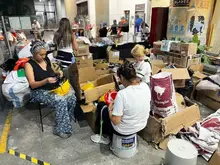 Solidaridad caleña mantiene activo el centro de acopio de la Plazoleta Jairo Varela