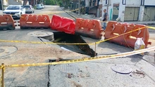 Movilidad mantiene cierre vial en el Parque del Perro por daño en acueducto