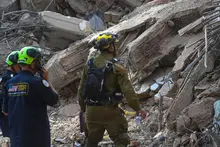 82 Israeli rescuers join in the search for survivors in Cali, in the aftermath of last Monday’s August 10 earthquake