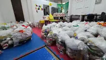 Alcaldía de Cali entrega 120 mercados a familias del Instituto para Niños Ciegos y Sordos