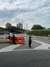 Reguladores de tránsito, brindan apoyo solidario en medio de la emergencia