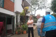 Equipos técnicos y psicosociales evalúan afectaciones en el corregimiento de La Buitrera