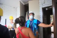 Equipos técnicos y psicosociales evalúan afectaciones en el corregimiento de La Buitrera
