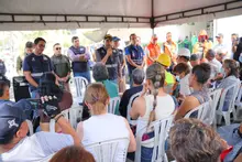 Damnificados por el terremoto agradecen apoyo de la Alcaldía: “Nos hemos sentido abrazados”