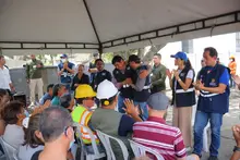 Damnificados por el terremoto agradecen apoyo de la Alcaldía: “Nos hemos sentido abrazados”