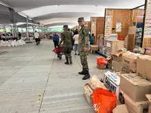 Más de 363 toneladas de ayudas humanitarias se han entregado tras el terremoto del 10 de agosto