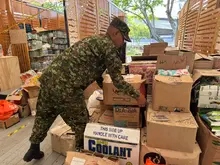 Más de 363 toneladas de ayudas humanitarias se han entregado tras el terremoto del 10 de agosto