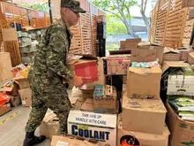 Más de 363 toneladas de ayudas humanitarias se han entregado tras el terremoto del 10 de agosto