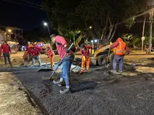 Alcaldía de Cali recuperó vía del Parque del Perro afectada por el terremoto
