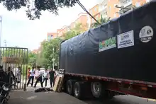 Santander se une a Cali con 35 toneladas de ayudas para los damnificados por el terremoto