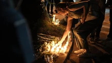 En Cuarto de Legua se encendió una luz en memoria de las víctimas del terremoto