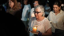 En Cuarto de Legua se encendió una luz en memoria de las víctimas del terremoto