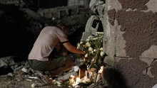 En Cuarto de Legua se encendió una luz en memoria de las víctimas del terremoto