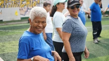 “Nos ayuda mucho en la salud mental y para estar entretenidos”: usuaria del programa ‘Carreras y Caminatas’