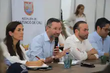 Ministro de Vivienda acompañó al alcalde de Cali en el Puesto de Mando Unificado para la Reconstrucción