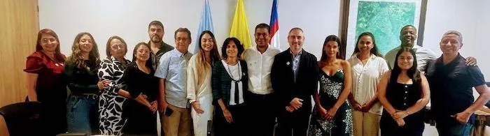 El Área Metropolitana del Suroccidente Colombiano (AMSO) y el Área Metropolitana de Barcelona (AMBA) formalizan agenda técnica para impulsar la integración regional 