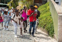 Niñas y niños afectados por el terremoto disfrutaron de una jornada de bienestar con sus familias