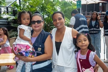 Niñas y niños afectados por el terremoto disfrutaron de una jornada de bienestar con sus familias