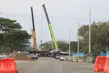Ampliación de la Avenida Cañasgordas alcanza el 66 % de ejecución y avanza por encima del cronograma previsto