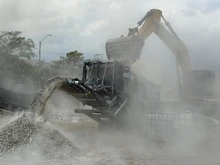 Cali transforma los escombros del terremoto en materiales para su reconstrucción