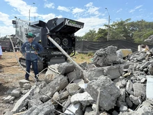 Cali transforma los escombros del terremoto en materiales para su reconstrucción
