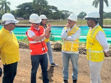 Ampliación de la Avenida Cañasgordas: inicia proceso de izaje del nuevo puente sobre el río Pance