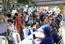 Feria de la Familia de La Flora volvió a reunir a la comunidad después del sismo, en un espacio lúdico y de acompañamiento institucional