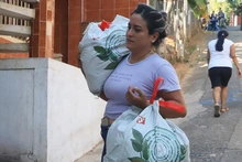 Reconstrucción en los corregimientos: el Distrito despliega ocho camiones con insumos y ayudas humanitarias en La Buitrera