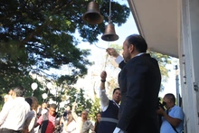 En Cali sonaron 154 campanadas en homenaje a las víctimas del terremoto: un mes después