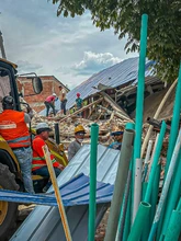 Alcaldía acompaña a recicladores afectados por el terremoto y activa plan de acción