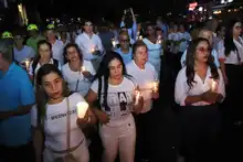Las velas de Cali se encendieron por las víctimas del terremoto