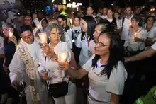Las velas de Cali se encendieron por las víctimas del terremoto