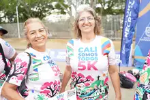 Gran movimiento durante la primera entrega de kits para la Carrera ‘Cali Somos Todos 5K’