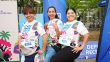 Gran movimiento durante la primera entrega de kits para la Carrera ‘Cali Somos Todos 5K’