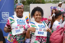 Gran movimiento durante la primera entrega de kits para la Carrera ‘Cali Somos Todos 5K’