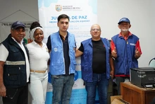 Alcaldía de Cali, dotó de equipos de oficina para jueces de paz afectados por el terremoto