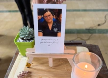 Sentido homenaje a la comunidad educativa víctima del terremoto,